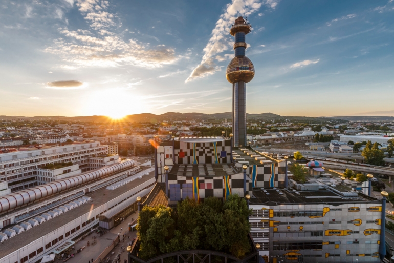 Spalionica Spittelau postavila je nove standarde u očuvanju okoliša Â© Wien Energie/Hofer 